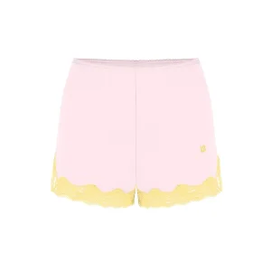Boxer en soie, Light Lilac - Popcorn
