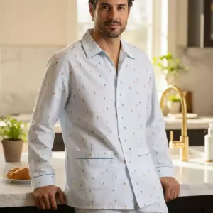 Pyjamas long homme – Skieurs