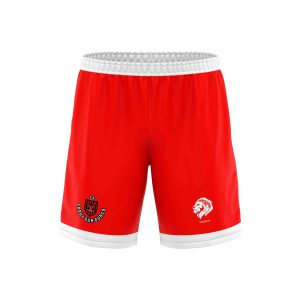 Short rouge/blanc CF Crouy sur Ourcq Enfant