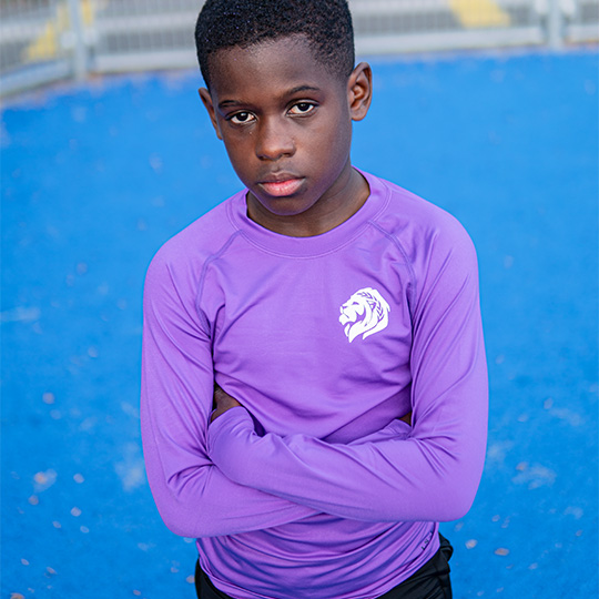Sous Maillot Classic Violet Enfant