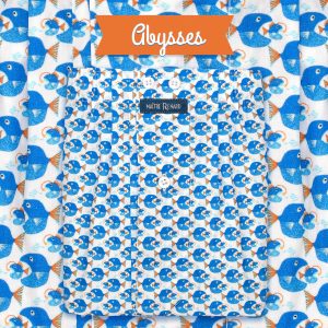 Caleçon homme classique coupe française « Abysses »