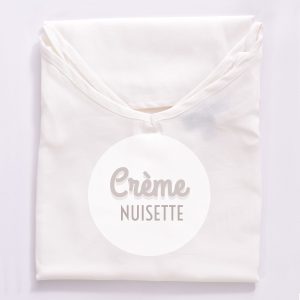 Nuisette femme 100% coton « Crème »